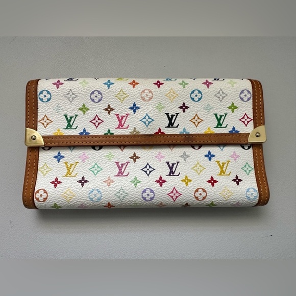 Louis Vuitton International Monogram Multicolor Trifold Long Wallet - Picture 2 of 14